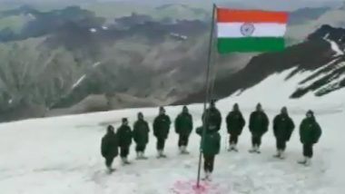 Independence Day 2020: स्वातंत्र्य दिनी भारतीय सैन्याच्या जवानांचे जम्मू-काश्मीर मधील गुरेझ सेक्टर येथे ध्वजारोहण (Watch Video)