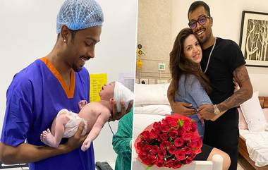 Hardik Pandya's Son Name: हार्दिक पांड्या आणि पत्नी नताशा स्टेनकोविचच्या बेबी बॉयच्या नावाचा झाला खुलासा, पाहा कोणत्या नावाने ओळखला जाणार ज्यूनिअर पांड्या (See Pic)