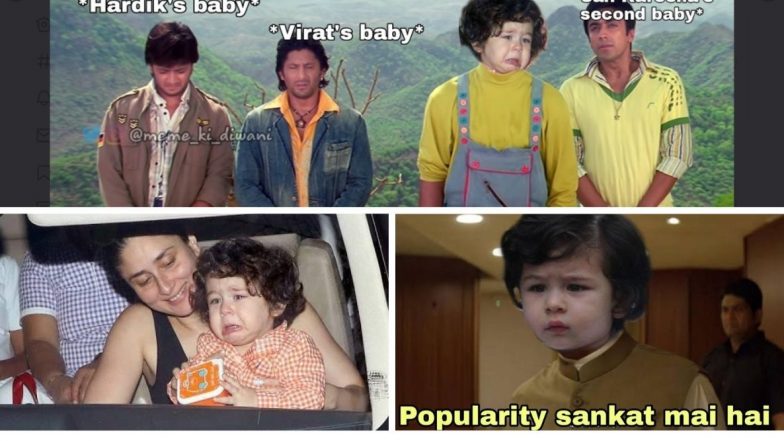 Taimur's Competitor Memes: सैफिना पाठोपाठ विरूष्का ने बाळाची गूडन्यूज शेअर करताच नेटकर्‍यांमध्ये तैमुरच्या स्टारडम बद्दल उत्सुकता; शेअर केले मजेशीर मीम्स, जोक्स!
