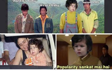 Taimur's Competitor Memes: सैफिना पाठोपाठ विरूष्का ने बाळाची गूडन्यूज शेअर करताच नेटकर्‍यांमध्ये तैमुरच्या स्टारडम बद्दल उत्सुकता; शेअर केले मजेशीर मीम्स, जोक्स!