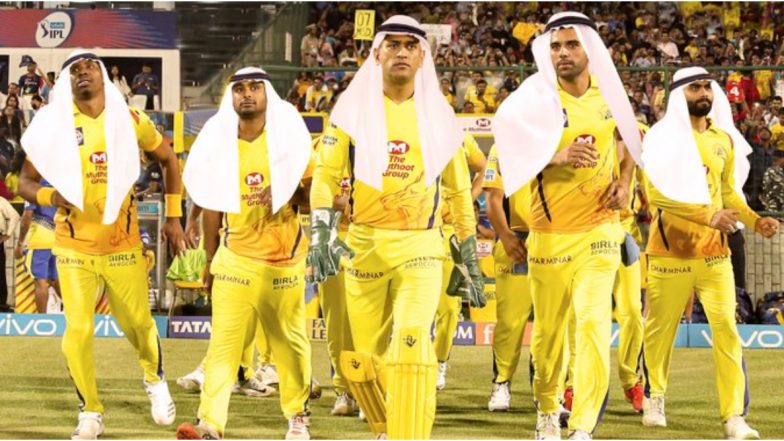 IPL 2020: इंडियन प्रीमिअर लीग 13 साठी चेन्नई सुपर किंग्स सज्ज, हबीबी मोडमधील एमएस धोनी आणि टीमचा फोटो केला शेअर (See Pic)