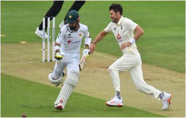 ENG vs PAK 2nd Test Day 2: दुसऱ्या दिवशीही पावसाने केला खोळंबा पण मोहम्मद रिझवानच्या अर्धशतकाने इंग्लंडच्या आणले नाकीनऊ, पाकिस्तानचा स्कोर 223/9