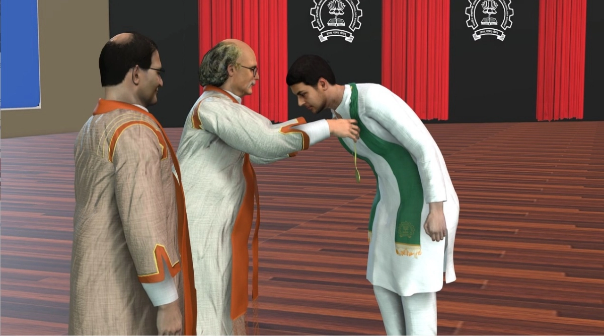 IITMumbai Convocation Event in Virtual Reality आयआयटी मुंबई दीक्षांत