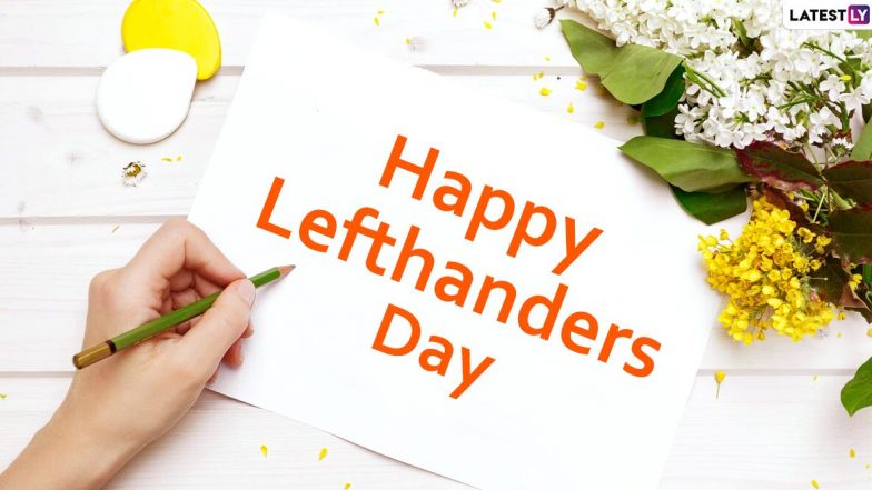 International Lefthanders Day 2020 Images: जागतिक लेफ्ट हॅन्डर्स डे च्या शुभेच्छा Wishes, Messages, GIFs च्या माध्यातून WhatsApp, Facebook वर शेअर करून डावखुर्‍या मित्रांचा आजचा दिवस करा खास