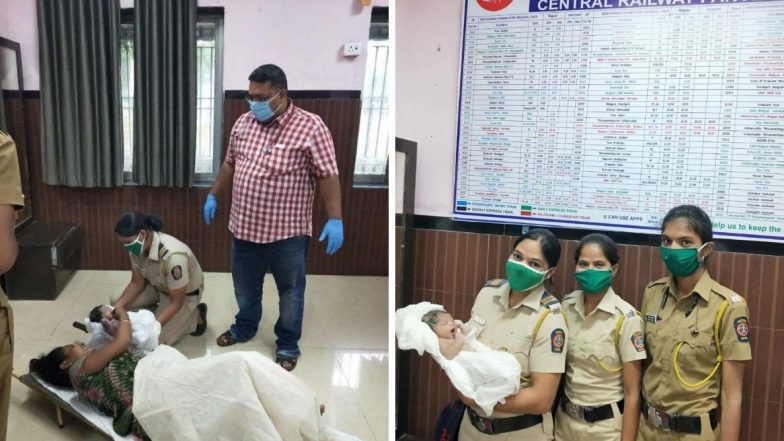 पनवेल मधील रेल्वेच्या वेटिंग रुममध्ये एका 25 वर्षीय महिलेने दिला नवजात मुलीला जन्म