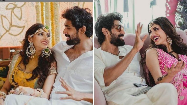Rana Daggubati And Miheeka Bajaj's Wedding Photos: राणा दग्गुबाती आज मिहिका बजाज सोबत बांधणार लग्नगाठ, सोशल मीडियावर फोटो चर्चेत