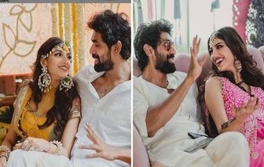 Rana Daggubati And Miheeka Bajaj's Wedding Photos: राणा दग्गुबाती आज मिहिका बजाज सोबत बांधणार लग्नगाठ, सोशल मीडियावर फोटो चर्चेत