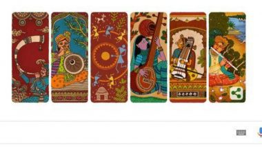 भारताचा स्वातंत्र्यदिन 2020 Google Doodle: 74 व्या स्वातंत्र्यदिनाच्या शुभेच्छा देणारे भारतीय संगीतकलेवर आधारित गूगल डूडल पाहा