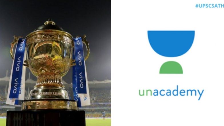 IPL Official Partner 2020-22: UAE मध्ये होणार्‍या यंंदाच्या आयपीएल सह 2022 पर्यंत Unacademy असणार ऑफिशियल पार्टनर- BCCI
