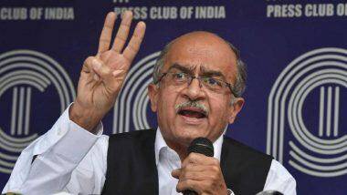 Prashant Bhushan Contempt Of Court: ज्येष्ठ वकील प्रशांंत भूषण यांंना कोर्टाचा अपमान केल्याप्रकरणी 1 रुपयाचा दंंड- सर्वोच्च न्यायालय