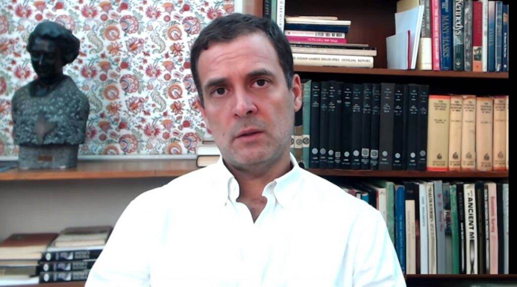 EIA 2020 मसूदा मागे घेऊन केंद्र सरकारने देशाची लूट थांबवावी- राहुल गांधी EIA 2020 मसूदा मागे घेऊन केंद्र सरकारने देशाची लूट थांबवावी- राहुल गांधी