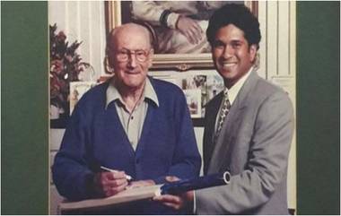 Don Bradman's 112nd Birthday: 'दुसरे महायुद्धसुद्धा त्यांचा फॉर्म प्रभावित करू शकला नाही', क्रिकेटचे 'डॉन' ब्रॅडमन यांच्यासाठी सचिन तेंडुलकरने लिहिली खास पोस्ट (See Tweet)