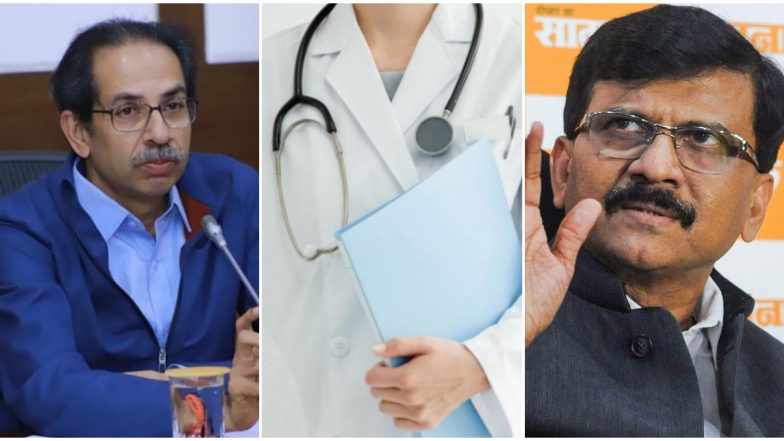 खासदार संजय राऊत यांचा राजीनामा घ्या, ठाण्यातील इंडियन मेडिकल असोसिएशनचे मुख्यमंत्री उद्धव ठाकरे यांना पत्र