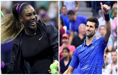 US Open 2020 Draw: सेरेना विल्यम्ससमोर विक्रमी ग्रँड स्लॅमसाठी कठीण ड्रॉ, भारताच्या सुमित नागलचा पहिल्या फेरीत अमेरिकेच्या ब्रैडली क्लैनशी सामना