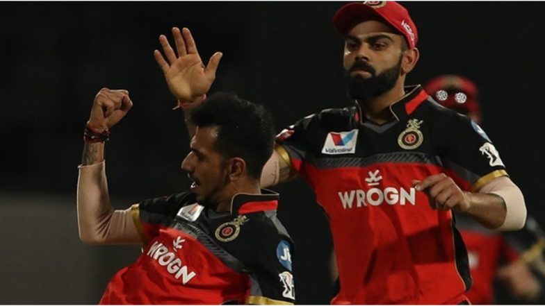 IPL 2021, RCB vs KKR Eliminator: केकेआरला दुसरा झटका, चहलने Rahul Tripathi ला दाखवला पॅव्हिलियनचा रस्ता