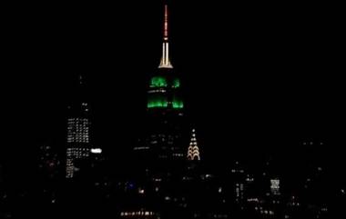 74th Independence Day: भारतीय 74 व्या स्वातंत्र्यदिनानिमित्त अमेरिकेची प्रसिद्ध Empire State Building उजळली तिरंगी रंगात (Watch Video)