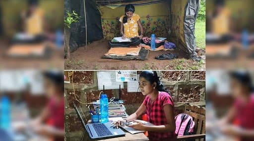 Sindhudurg Girl Swapnali Sutar: नेटवर्क नसल्याने डोंगरात झोपडी बांधून ऑनलाईन लेक्चर्स अटेंड करणाऱ्या स्वप्नाली सुतार हिला केंद्र सरकारची मदत Sindhudurg Girl Swapnali Sutar: नेटवर्क नसल्याने डोंगरात झोपडी बांधून ऑनलाईन लेक्चर्स अटेंड करणाऱ्या स्वप्नाली सुतार हिला केंद्र सरकारची मदत