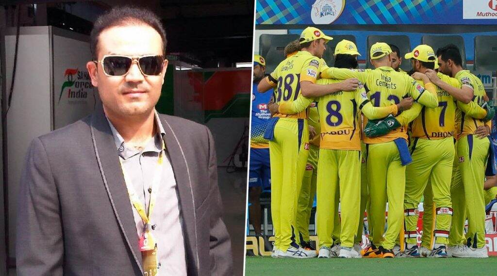Virender Sehwag Trolls CSK: सलग दोन सामने गमावणाऱ्या चेन्नईला वीरेंद्र सेहवागने लगावला टोला, म्हणाला- 'पुढच्या सामन्यात ग्लुकोज लावून यावे लागेल' Virender Sehwag Trolls CSK: सलग दोन सामने गमावणाऱ्या चेन्नईला वीरेंद्र सेहवागने लगावला टोला, म्हणाला- 'पुढच्या सामन्यात ग्लुकोज लावून यावे लागेल'