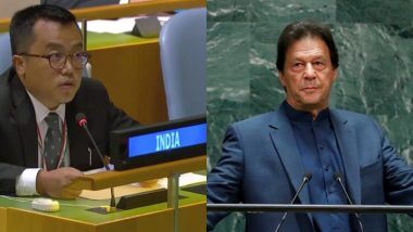 संयुक्त राष्ट्र: पाकिस्तान PM च्या भाषणाविरोधात UNGA मधून भारताचे वॉकआउट, इमरान यांनी संबोधनात RSS आणि कश्मीर मुद्द्यांवर साधला निशाणा