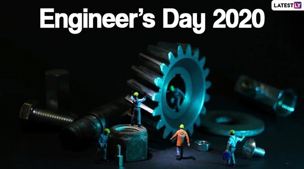 Happy Engineer's Day 2020: अभियंता दिनाच्या शुभेच्छा Quotes, Wishes, Greetings च्या माध्यमातून देऊन जगभरातील इंजिनिअर मंडळीचा आजचा दिवस करा खास Happy Engineer's Day 2020: अभियंता दिनाच्या शुभेच्छा Quotes, Wishes, Greetings च्या माध्यमातून देऊन जगभरातील इंजिनिअर मंडळीचा आजचा दिवस करा खास