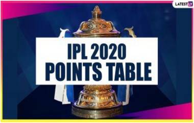 IPL 2020 Points Table Updated: MI विरुद्ध विजयानंतर SRH संघाचा प्ले-ऑफमध्ये प्रवेश; KKR स्पर्धेतून बाहेर