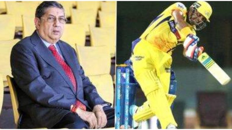 IPL 2020 Update: 'माझ्या वक्तव्याचा चुकीचा अर्थ काढला जातो हे दुर्दैवी, टीम सुरेश रैनाच्या कायम पाठीशी',CSK बॉस एन श्रीनिवासन यांचा घूमजाव