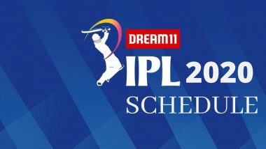 IPL 2020 Schedule: BCCI कडुन UAE  मधील आयपीएल 13 चे वेळापत्रक जाहीर, तुमच्या आवडत्या टीम ची मॅच कधी होणार इथे पाहा