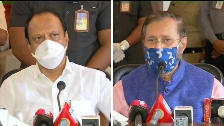 पुणे: कोरोना संकट नियंंत्रणात आणण्यासाठी अजित पवार यांंनी प्रकाश जावडेकर यांंच्यामार्फत केंद्राकडे केल्या 'या' मागण्या