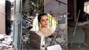 Kangana Ranaut Office Demolition: हा लोकशाहीचा मृत्यु म्हणत कंंगना रनौत ने शेअर केले तोडफोड झालेल्या ऑफिस मधील Video, इथे पाहा