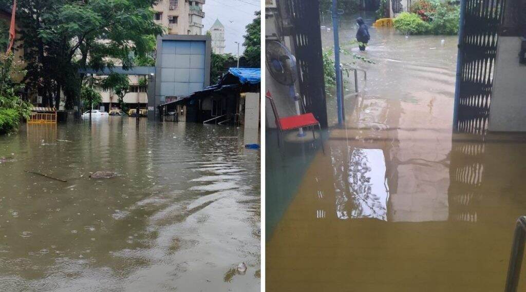 Mumbai Rains: कोरोना रुग्ण असलेल्या नायर रुग्णालयात पावसाचं पाणी शिरलं (See Photos & Video) Mumbai Rains: कोरोना रुग्ण असलेल्या नायर रुग्णालयात पावसाचं पाणी शिरलं (See Photos & Video)
