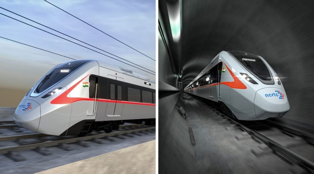 Fast Rctc Rapid Rail First Look: देशातील फर्स्ट रॅपिड ट्रेन 180KM प्रतितास वेगाने ...