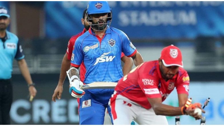 DC vs KXIP, IPL 2020: पृथ्वी शॉ सोबत धाव घेताना शिखर धवन रनआऊट, दिल्लीच्या खराब कामगिरीने निराश Netizensने फटकारले