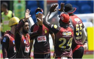 CPL 2020: ट्रिनबागो नाइट रायडर्स पूर्ण केला 'परफेक्ट 10', सीपीएलच्या सेमीफायनल लाइन-अपची पुष्टी; 11 सप्टेंबर रोजी होणार अंतिम लढत