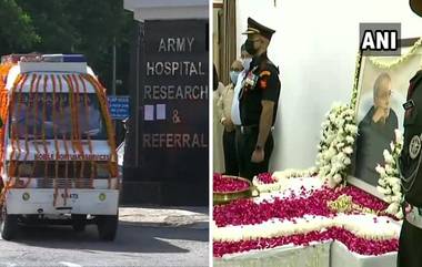 Pranab Mukherjee Funeral: भारताचे माजी राष्ट्रपती प्रणब मुखर्जी यांच्यावर दिल्लीत दुपारी 2 च्या सुमारास अंत्यसंस्कार