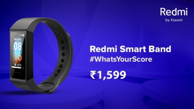 Redmi Smart Band भारतामध्ये झालं लॉन्च; किंमत 1,599 रूपये, इथे जाणून घ्या खास फीचर्स