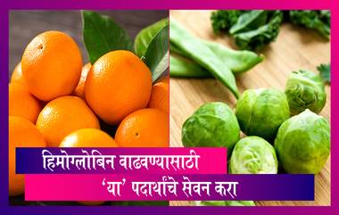 Health Tips: शरीरात Hemoglobin वाढवण्यासाठी आहारात करा 'या' पदार्थंचे सेवन ; पाहा व्हिडिओ