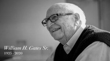 Bill Gates Sr Dies at 94: बिल गेट्स यांचे वडील William H. Gates यांचे अमेरिका मध्ये निधन