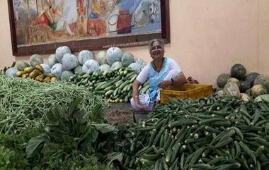 Sudha Murthy Selling Vegetables: अहंकाराला दूर ठेवण्यासाठी सुधा मूर्ती वर्षातून एकदा विकतात भाजीपाला; फोटो पाहून युजर्संनी केलं कौतुक