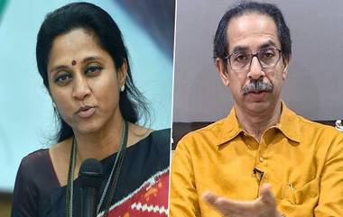 Supriya Sule Demand To Reopen Restaurants: महाराष्ट्रातील उपाहारगृह पुन्हा सुरु करावीत; राष्ट्रवादी खासदार सुप्रिया सुळे यांची मुख्यमंत्री उद्धव ठाकरे यांच्याकडे मागणी