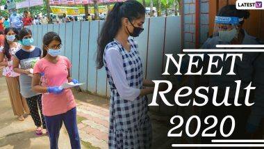 NTA NEET Result 2020: यंदाच्या नीट यूजी परीक्षेचा निकाल जाहीर; ntaneet.nic.in वर पहा मार्क्स, Rank List