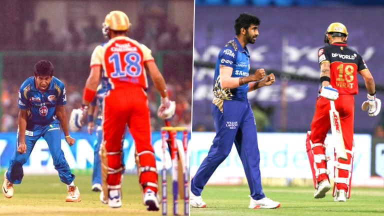 MI vs RCB, IPL 2021: जसप्रीत बुमराहने आयपीएलमध्ये चौथ्यांदा केली विराट कोहलीची शिकार, 