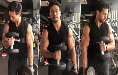 Tiger Shroff चा Workout करतानाचा 'हा' Hot Video पाहून तरूणी होतील फिदा