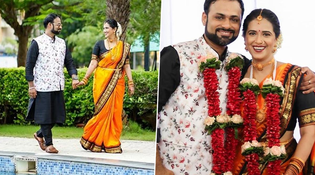 Sharmishta Raut Wedding: अभिनेत्री शर्मिष्ठा राऊत-तेजस देसाई यांची अशी जुळून आली रेशीमगाठ; घरातील 'या' व्यक्तीने घडवली दोघांची भेट!