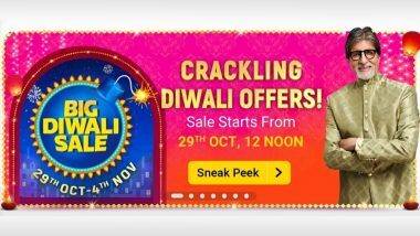 Flipkart Big Diwali Sale 2020 ला 29 ऑक्टोबर पासून सुरुवात; स्मार्टफोन्स, टीव्ही आणि इतर इलेक्ट्रॉनिक्स प्रॉडक्ट्सवर बंपर ऑफर