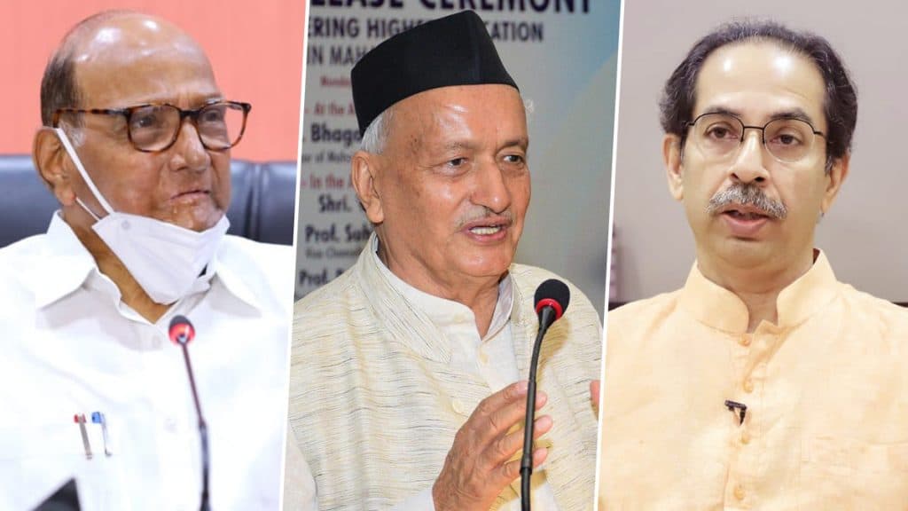 Sharad Pawar Writes To PM: 'राज्यपालांच्या पत्रातील भाषा वाचून मला धक्काच बसला'; NCP अध्यक्ष शरद पवार यांचे पंतप्रधानांना पत्र Sharad Pawar Writes To PM: 'राज्यपालांच्या पत्रातील भाषा वाचून मला धक्काच बसला'; NCP अध्यक्ष शरद पवार यांचे पंतप्रधानांना पत्र