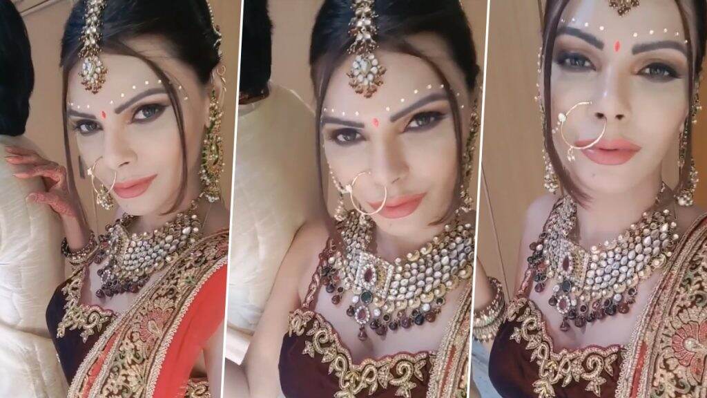 Sherlyn Chopra Getting Married?: पूनम पांडे पाठोपाठ आता शर्लिन चोपड़ा ही अडकणार विवाह बंधनात? पाहा नववधूच्या वेषातील तिचा लूक, Watch Video Sherlyn Chopra Getting Married?: पूनम पांडे पाठोपाठ आता शर्लिन चोपड़ा ही अडकणार विवाह बंधनात? पाहा नववधूच्या वेषातील तिचा लूक, Watch Video