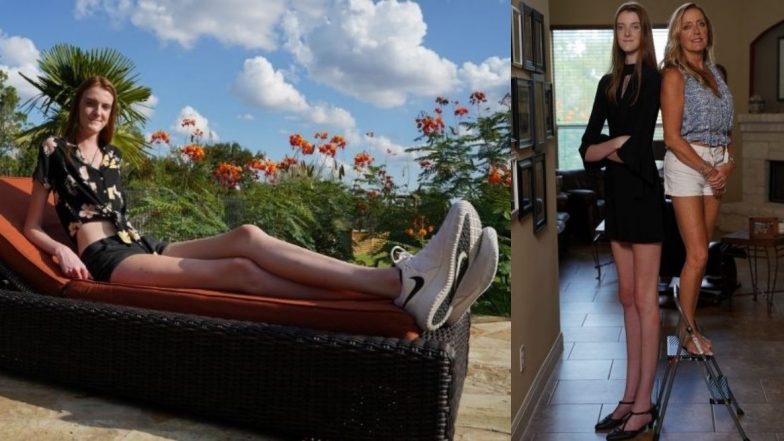 World's Longest Legs: अमेरिकेची 17 वर्षीय Maci Currin बनली जगातील सर्वात लांब पाय असणारी महिला; Guinness World Records मध्ये नाव समाविष्ट (See Photos)