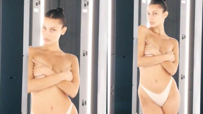 Mugler’s Spring 2021 Collection: फॅशन दिग्दर्शक Casey Cadwallader च्या फिल्मसाठी हॉलिवूड मॉडेल Bella Hadid झाली नग्न; पहा या Nude Photoshoot च्या काही Bold छटा