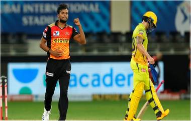 CSK vs SRH, IPL 2020: 'डॅडी आर्मी'वर भारी पडले युवा प्रियम गर्गचे अर्धशतक, हैदराबादच्या 7 धावांच्या विजयाने चेन्नई सुपर किंग्सचा सलग तिसरा पराभव