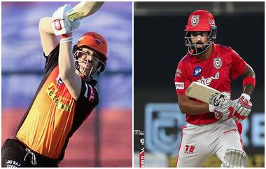 KXIP vs SRH, IPL 2020: डेविड वॉर्नरने जिंकला टॉस, सनरायझर्सचा पहिले गोलंदाजीचा निर्णय; पाहा Playing XI